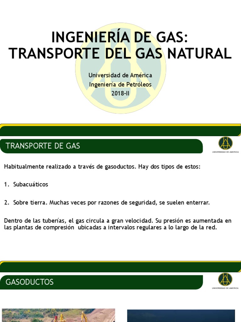 Transporte de Gas | PDF | Gas natural licuado | Gases