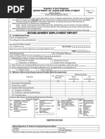 Establishment Employment Report RKS-Form5