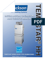 Installation, Operation, and Service Manual: Tempstar Series Door-Type Dishmachines