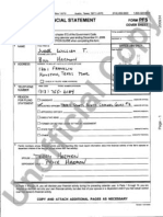 William Harmon Personal Financial Statement 2009