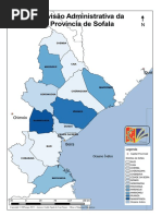 Divisão Administrativa da Província de Sofala