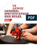 General Specification and Rules.: Design Challenge