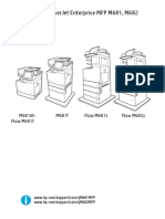 HP Color Laserjet Enterprise M681-M682 User Manual PDF