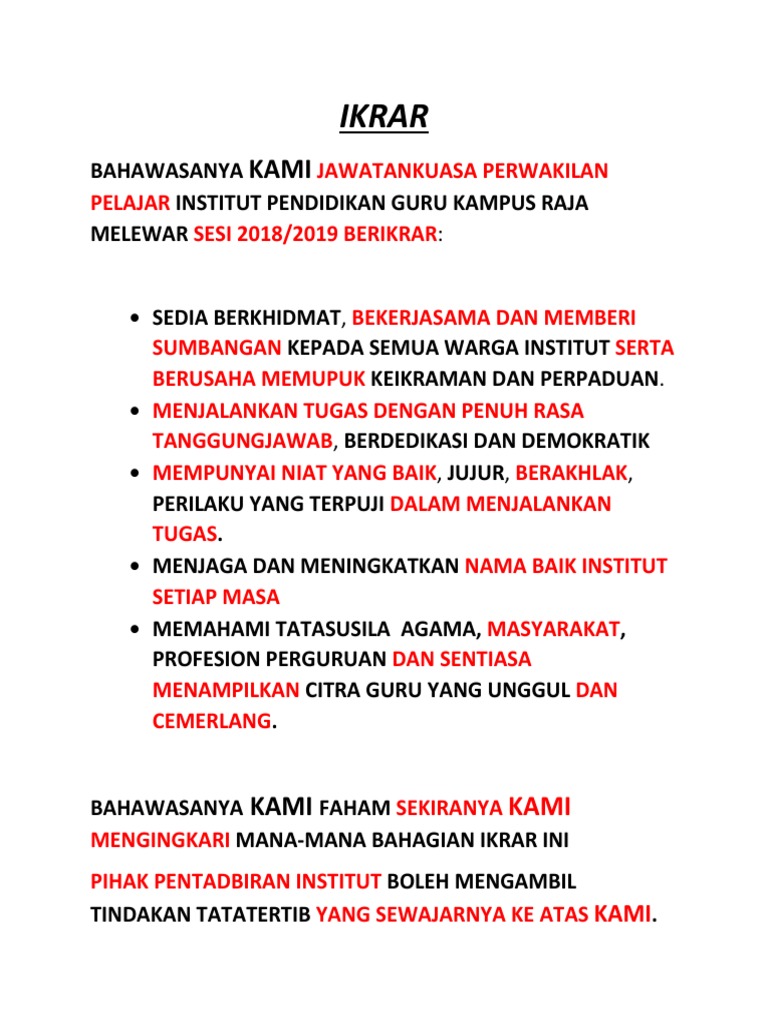 Ikrar Jpp Pdf