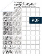 TPK Calligraphy Drill Sheet PDF