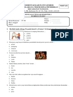 Soal Uts Kelas 4 Semester 2 Tema 6