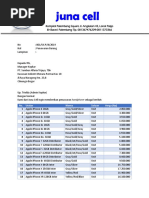 Juna Cell: No. Uraian Warna Satuan Harga (RP)