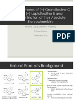 Total Syntheses of (+) - Grandilodine C and (+) - Lapidilectine B and Determination of Their Absolute Stereochemistry