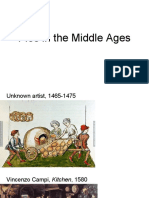 Pies in The Middle Ages