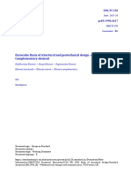 CEN/TC 250 Eurocode: Basis of structural and geotechnical design