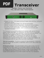 TVU TX3200 Transceiver