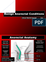 Benign Anorectal Conditions: Ahmed Badrek-Amoudi