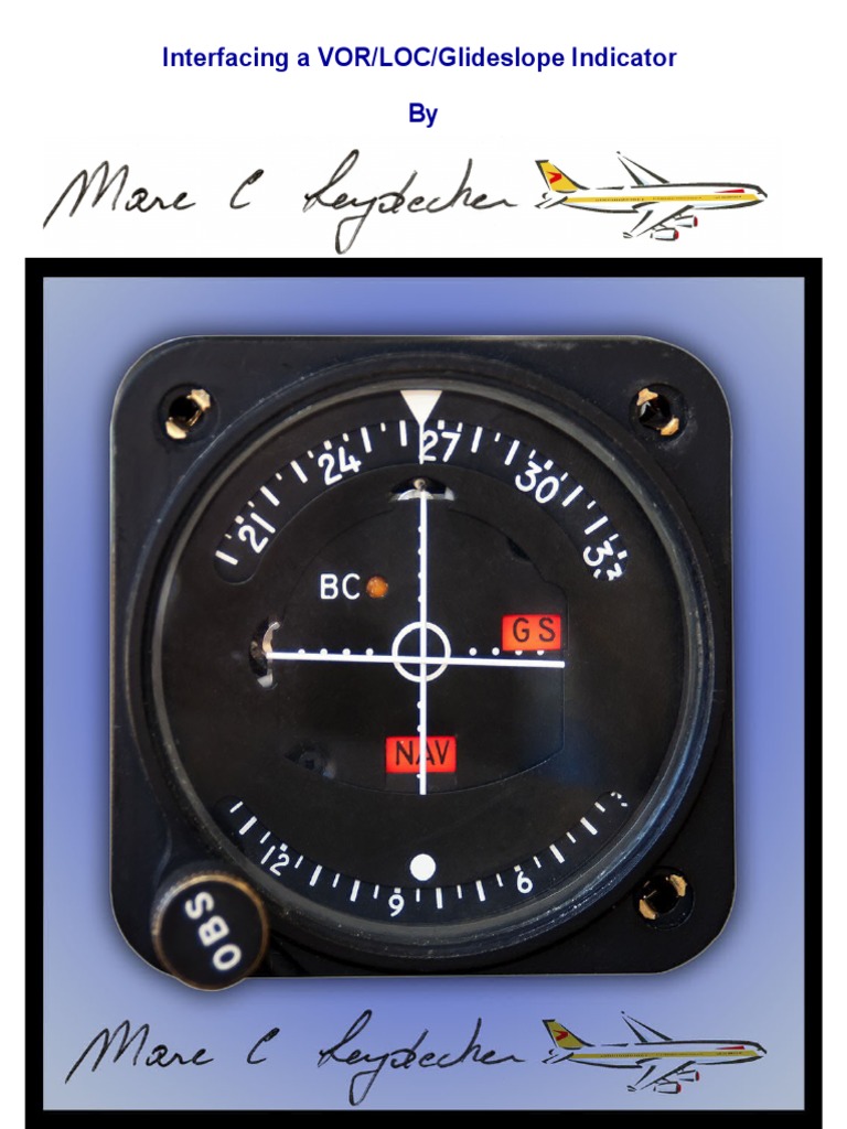 Interfacing A VOR/LOC/Glideslope Indicator by | PDF | Resistor ...