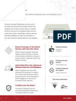 Fortisandbox: Broad Coverage of The Attack Surface With Security Fabric