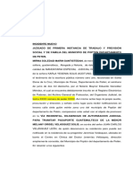 Autorización judicial para tramitar pasaporte de menor