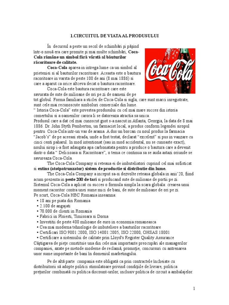 Marketing - Coca Cola | PDF