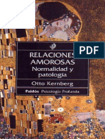Relaciones Amorosas Normalidad y Patologi A Otto Kernberg PDF