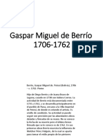 Miguel Gaspar de Berrío