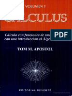 Calculus Apostol 1 PDF
