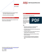 Mobile Twinning Quick Reference Guide: Activating Mobile Twinning Via A Button or DSS Key