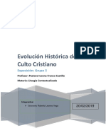 Expo.c2.Evolución Histórica Del Culto Cristiano