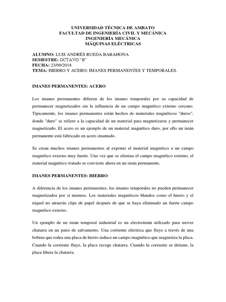Permanentes y Temporales | PDF