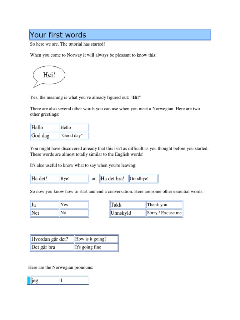 Your First Words | PDF | Grammatical Conjugation | Morphology