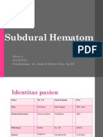 HEMATOM SUBDURAL