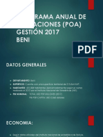 Programa Anual de Operaciones (Poa)