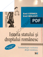 Emil CERNEA & Emil MOLCUT - Istoria Statului Si Dreptului Roman (UJ, 2013) 3WA PDF