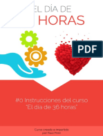 01.instrucciones Del Curso El Di A de 36 Horas