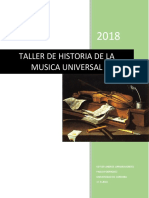 Historia de La Música