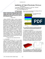 Mixed-Level Simulation of Opto-Electronic Devices