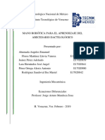 Investigación Mano Robótica (LSM)