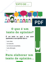 Texto de Opinião