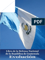 Evolución, LIBRO DE LA DEFENSA NACIONAL DE LA REPÚBLICA DE GUATEMALA