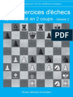 1000 Exercices Echecs Mat en 2 Vol 2 PDF