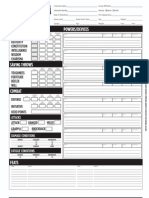 Character Sheet