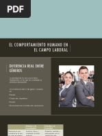 Comportamiento Humano en El Campo Laboral