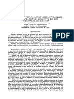 La Extincion de Los Actos Administrativos Y La Jurisprudencia Reciente de Los Tribunales de Justicia Diván Aróstica Maldonado