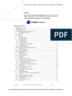 Estacion Meteorologica Inteligente Con Monitoreo Remoto Wifi y Alertas Ws 2902a Ambient Weather Manual Ingles PDF