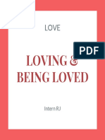 Loving & Being Loved: Intern RJ