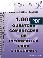 INFORMÁTICA - 1.000 Questões Comentadas PDF