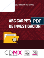 Abc Carpeta de Investigacion