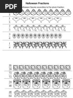 Haloween Math Fraction