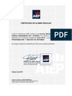 Certificado Alumno Regular AIEP MZH PDF