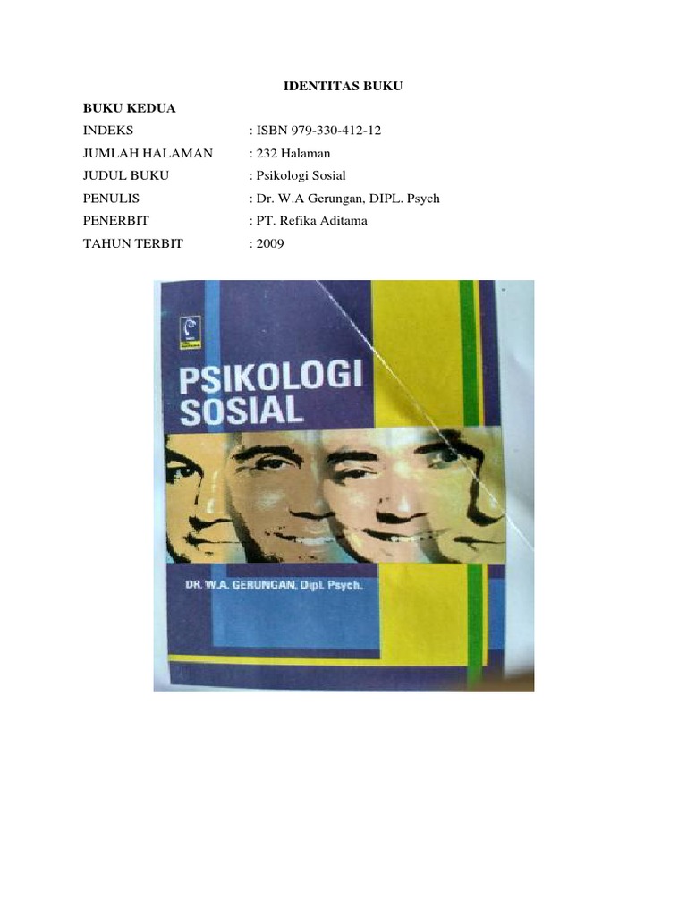 Psikologi Sosial PDF