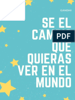 Se El Cambio Que Quieras Ver en El Mundo PDF