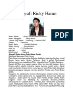 Biografi Ricky Harun