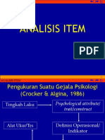 Analisis Item